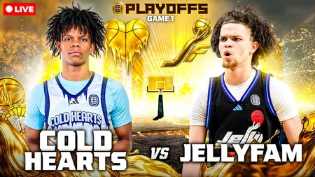 COLD HEARTS FIRST PLAYOFF GAME!! Vs Jelly Fam LIVE!