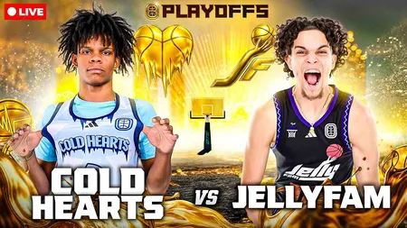 COLD HEARTS FIRST PLAYOFF GAME!! Vs Jelly Fam LIVE!