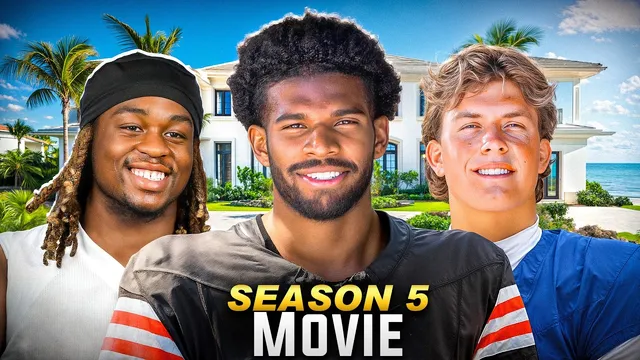 How Shedeur Sanders, Ashton Jeanty and Jaxson Dart GOT TO THE LEAGUE! Draft House Movie