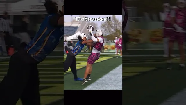 One of the craziest TDs I’ve ever seen 😱 AND WE’LL HAVE MORE WHEN OT7 IS BACK THIS SATURDAY 4/11!!