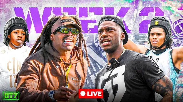 Biggest 7on7 Rematch EVER! Cam Newton Vs RG3 In OT7 Day 2 😈