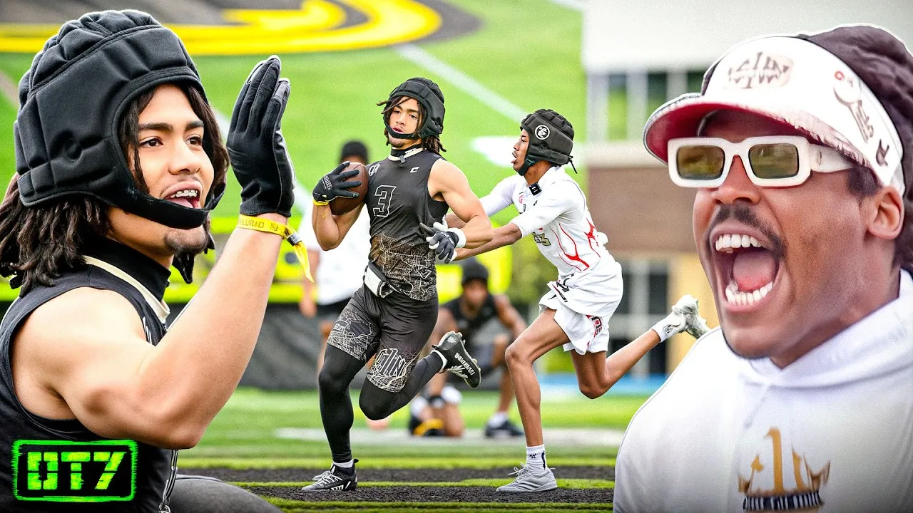 7on7 Rematch Of The Year!! Cam Newton vs RG3 Had An INSANE Finish 🤯