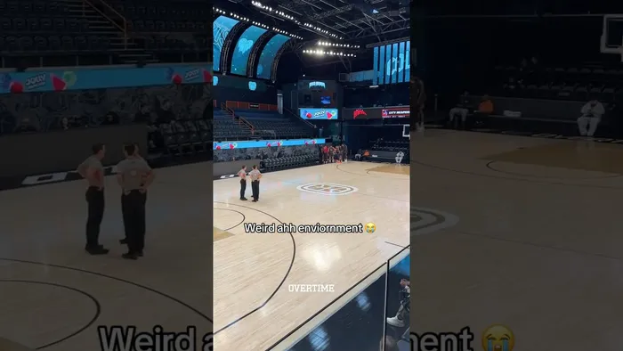 It was so cold yesterday we played a game with no fans 🥶