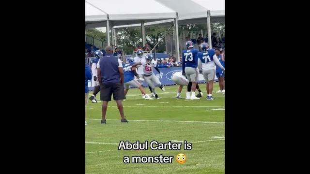 Rookie season could be generational 🫣 (via snygiants, justinpenik, marshallgreen_/X)