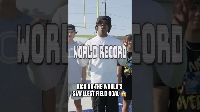 Impossible Field Goal Challenge 🤯