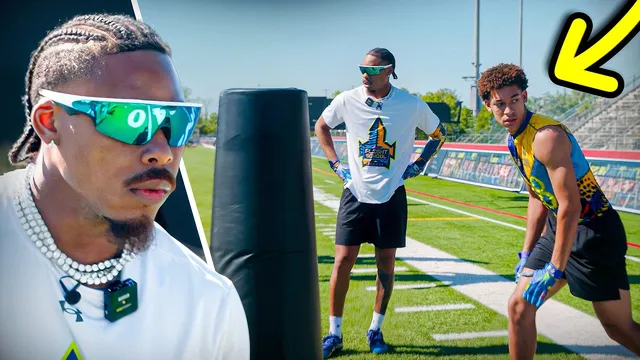 #1 Freshman WR SHOCKS Justin Jefferson