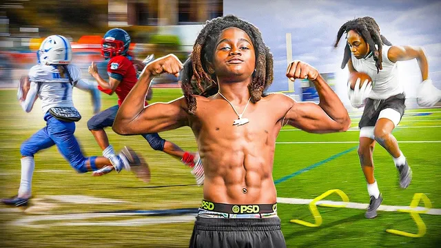 He's the FASTEST KID IN THE COUNTRY! 7th Grader Blaze Ingram Has 20 D1 Offers 🤯