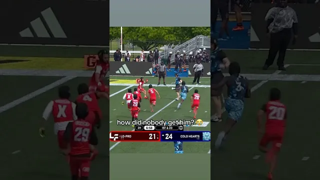 Had damn near the whole team running after him 😭