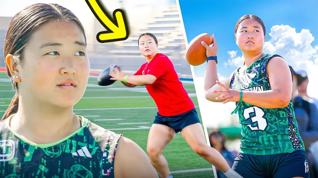 She's 17 & Will Be USA's OLYMPIC Quarterback