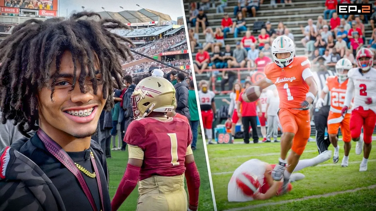 Best 15-Year Old In Universe Visits FSU & Battles #1 Team! Brysen Wright Ep 2