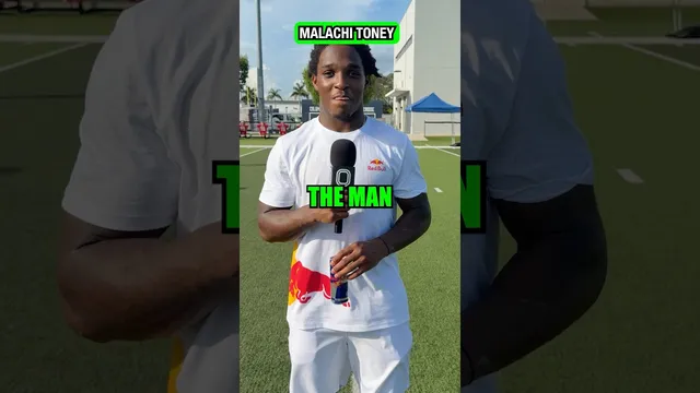 MALACHI TONEY IS THE MAN 🙌🤞