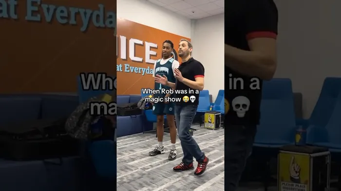 Rob was such a good sport 🤣