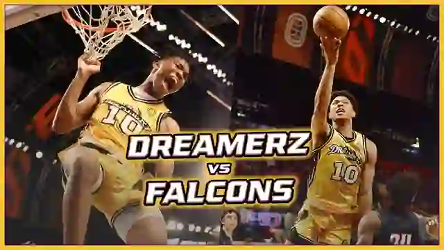 WHO IS HE!?? Jaylen Martin Goes STUPID Vs Tough NYC Team In Front Of AMP! Dreamerz Vs Falcons 😳
