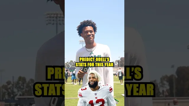 I still can’t believe Odell is a Giant again 😭