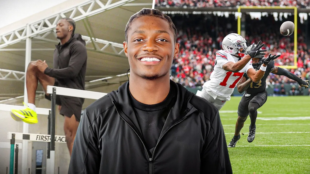 The Wide Receiver Who Can Catch ANY Ball (Carnell Tate)