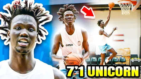 John Bol Is 7'1" & Has The FULL PACKAGE!! OTE Workout 🔥