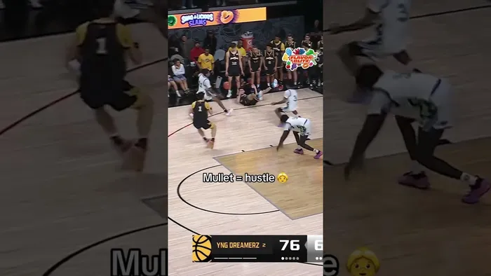 Anybody with a mullet gonna hoop like this 😭🔥 @ShaqaliciousOfficial