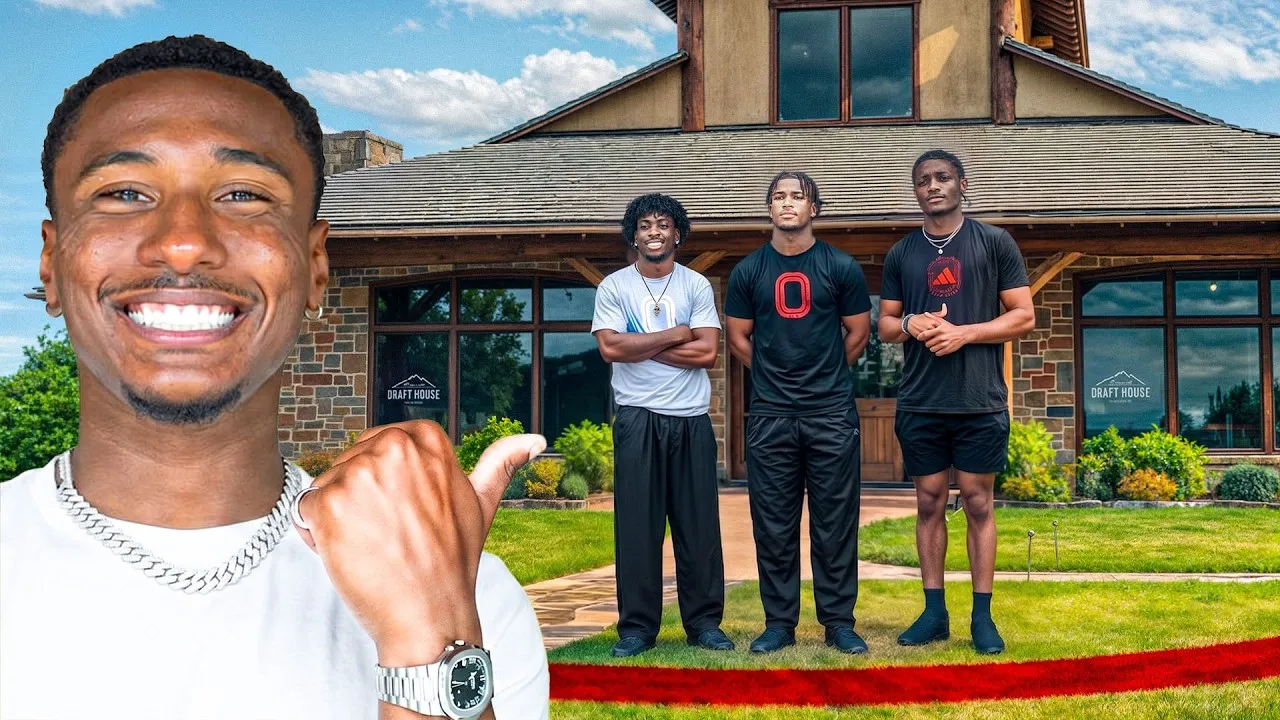 FOOTBALL DRAFT PICKS LAST TO LEAVE THE MANSION!