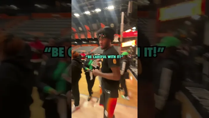 Gotta have that Finals MVP Trophy 😂