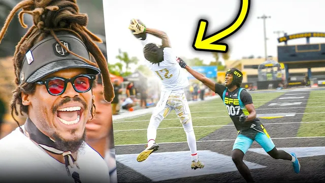 THEY STOMPED ON CAM NEWTON'S JERSEY AND HE GOT PISSED!! C1N Vs SFE FULL Game