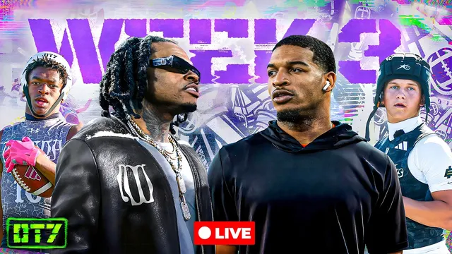 Gunna Pulled Up & Watched His 7on7 Team GO OFF! OT7 Week 3 LIVE 🔥