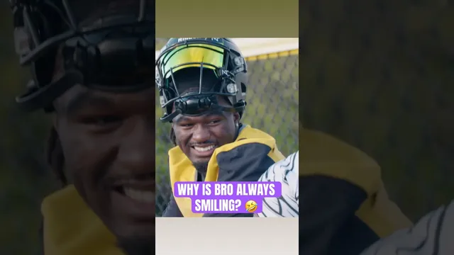 I wish more people smiled as much as bro 🤣 TAP IN FOR THE FULL VIDEO 🍿 ​⁠@underarmour