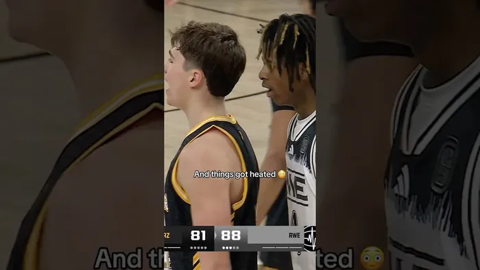 Just a couple tough hoopers going at it 😤