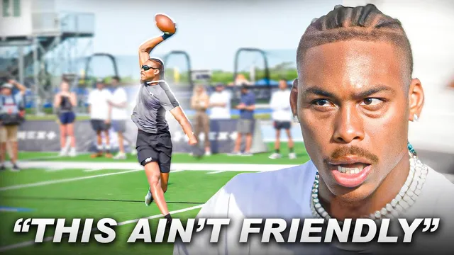 Justin Jefferson Mic'd Up At TOP SECRET Receiver Camp! “This Ain’t Friendly”