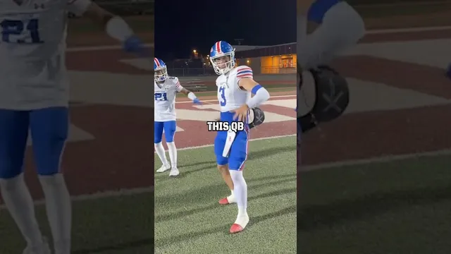 Ryder Lyons = QB1 or TikToker? Or BOTH? 👀 #shorts #football #highschoolfootball #highlights #nfl