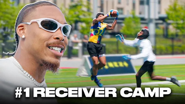 Justin Jefferson Shows 5-Star Recruits How To Make It To The LEAGUE