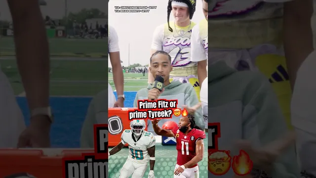 Tyreek a dawg but Larry Fitzgerald is in a different conversation 🔥
