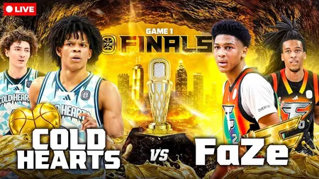 OTE FINALS GAME 1 WAS CRAZY INTENSE!! COLD HEARTS VS #1 TEAM IN COUNTRY (FaZe) LIVE 🍿