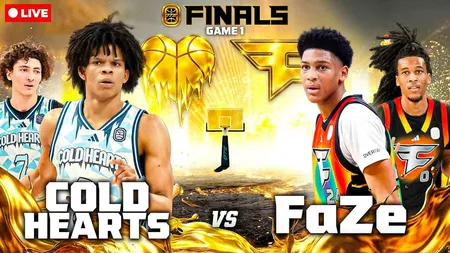 OTE FINALS GAME 1!! COLD HEARTS VS #1 TEAM IN COUNTRY (FaZe) LIVE 🍿