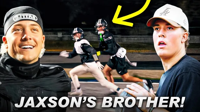 Jaxson Dart’s Brother Is A MONSTER! Diesel Day In The Life 😈