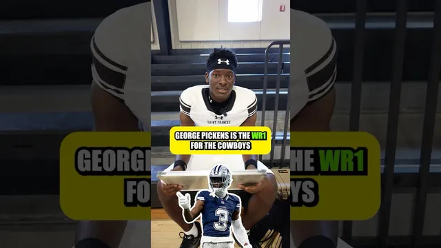 Is George Pickens WR1 for Dallas? 👀