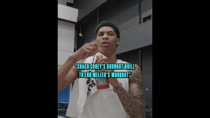 You can’t teach Meleek’s championship mentality 💯 @gatorade
