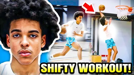 He's The Next Rob Dillingham!! Mikel Brown Is SHIFTY AND BOUNCY (Full Workout)