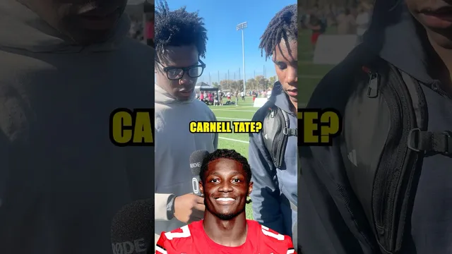 Which NFL team needs Carnell Tate?? 👀