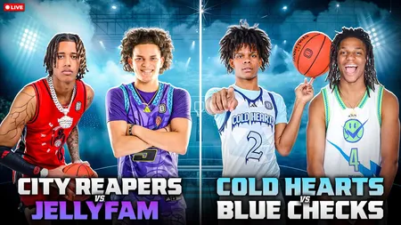 OTE DOUBLEHEADER LIVE!! REAPERS VS JELLYFAM & COLD HEARTS VS BLUE CHECKS