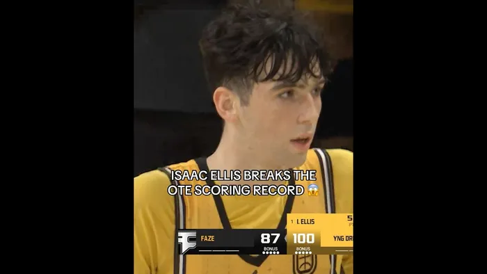 So Isaac just scored 56 points and set the OTE scoring record…