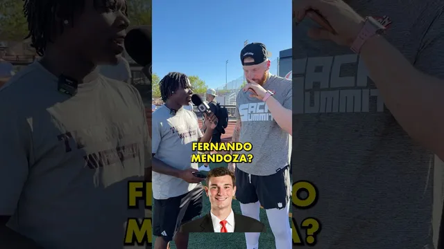 Maxx got Mendoza’s back 😤