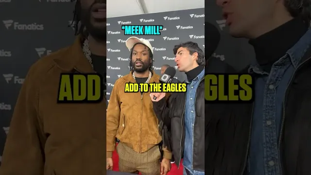 Meek Mill rockin’ with this current Eagles roster 👀