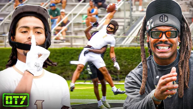 The Craziest Catch In 7on7 HISTORY!? #1 Receiver Vs #1 Team Was NUTS