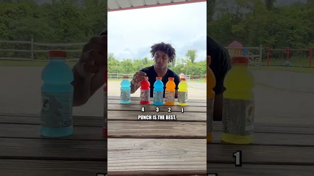 yellow and orange goat Gatorade flavors don’t @ me 😂🤷 @gatorade