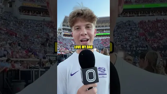 Knox Kiffin rocking with LSU 👀