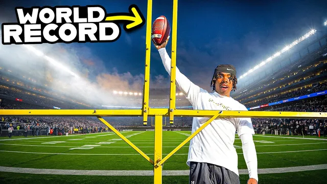 WE KICKED THE WORLD'S HARDEST FIELD GOAL EVER (6 INCHES WIDE)