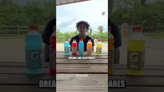 If you don’t hype yourself up in the mirror you might be crazy 😬 @gatorade