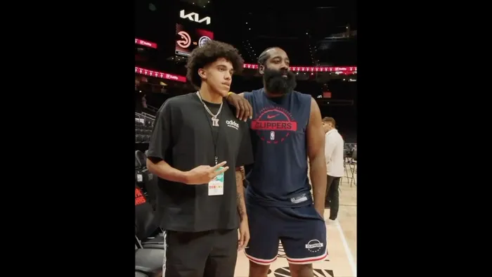 TK linked with Harden 👀👀